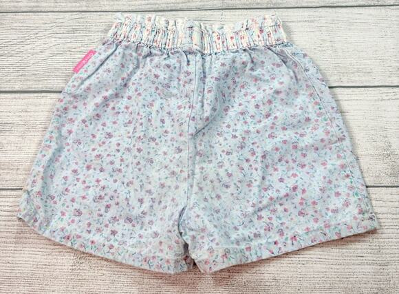OshKosh B'gosh Other - OshKosh Vintage Floral Paper Bag Waist Elastic Shorts Multicolor Size 3T